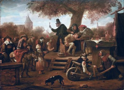 Der Quacksalber von Jan Havickszoon Steen