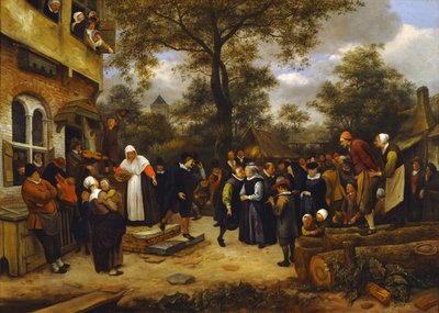 Dorfhochzeit von Jan Havickszoon Steen
