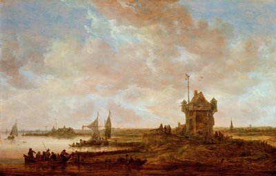 Niederländische Landschaft von Jan Josephsz van Goyen