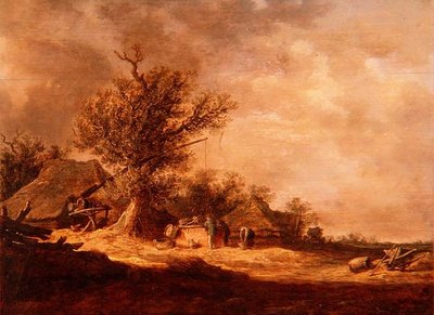 Landschaft in den Dünen von Jan Josephsz van Goyen