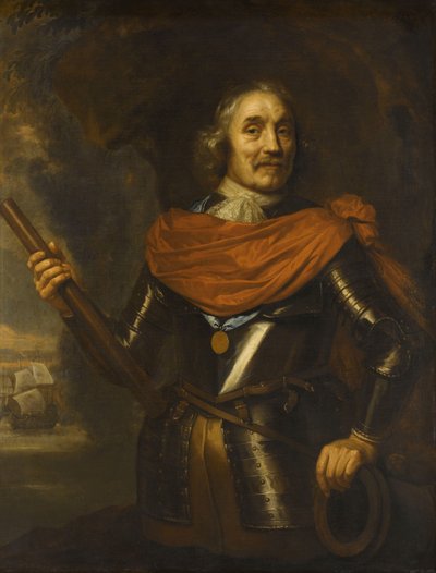 Maerten Harpertsz Tromp (1597-1653), Vizeadmiral von Jan Lievens