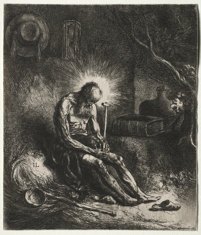 St. Hieronymus von Jan Lievens