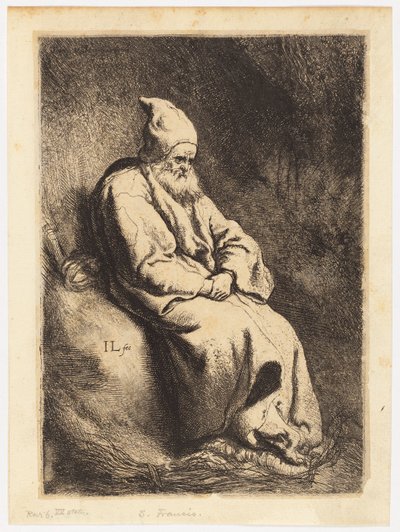 Der Einsiedler von Jan Lievens