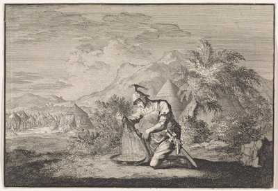 Gideon und das nasse Schaffell von Jan Luyken