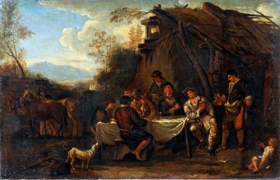 Fröhliches Treffen, 17. Jahrhundert von Jan Miel