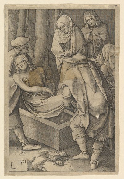 Die Grablegung (Kopie), 1521 von Jan Muller