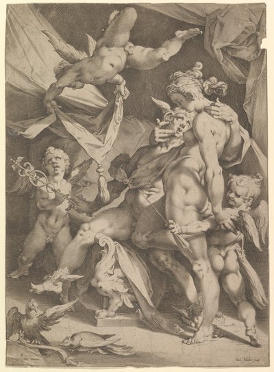 Venus und Merkur, ca. 1600 von Jan Muller