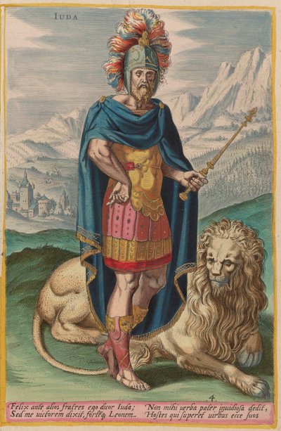 Juda von Jan Sadeler I after Crispen van den Broecke