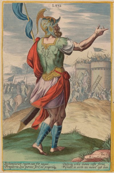 Levi von Jan Sadeler I after Crispen van den Broecke