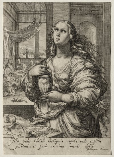 Heldinnen des Neuen Testaments: Maria Magdalena von Jan Saenredam