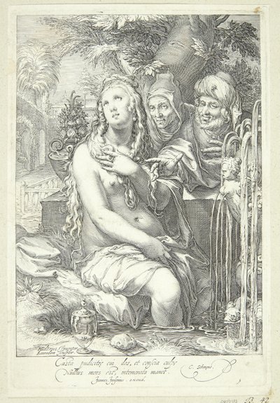 Susanna und die Ältesten von Jan Saenredam