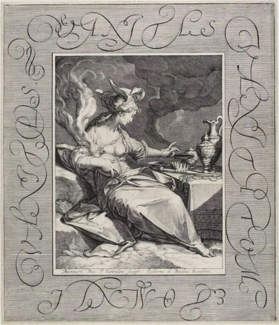 Eitelkeit, Eitelkeit, alles ist Eitelkeit von Jan Saenredam