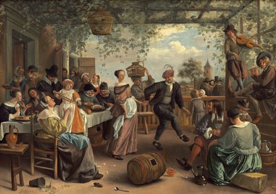 Das tanzende Paar von Jan Steen