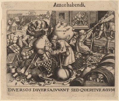 Jedermann von Jan Theodor de Bry after Pieter Bruegel the Elder
