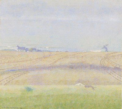 Nebliges Meer von Jan Theodore Toorop