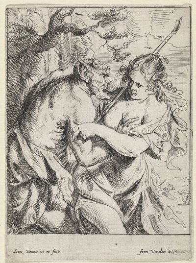 Satyr und Schäferin von Jan Thomas