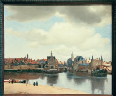 Ansicht von Delft von Jan Vermeer van Delft