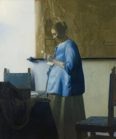 Die Briefleserin von Jan Vermeer van Delft