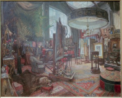 Atelier Alfons Muchas in Paris von Jan Vochoc