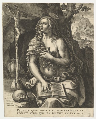 Maria Magdalena von Jan Wierix