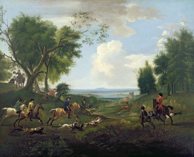 Jagdszene von Jan Wyck