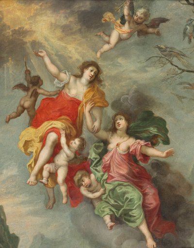 Allegorie mit Putti von Jan van Balen