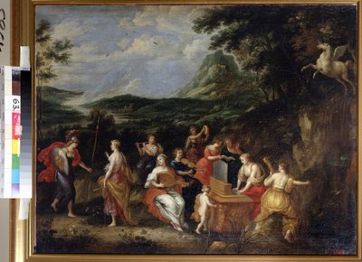 Pallas Athene und Musen von Jan van Balen