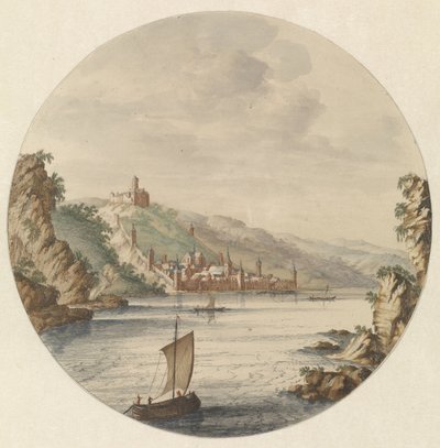 Ansicht der Stadt Bacharach von Jan van Call (I)