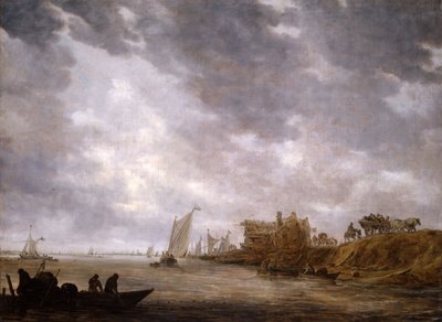 Eine Flusslandschaft, 1642 von Jan van Goyen