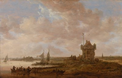 Der quadratische Wachturm von Jan van Goyen
