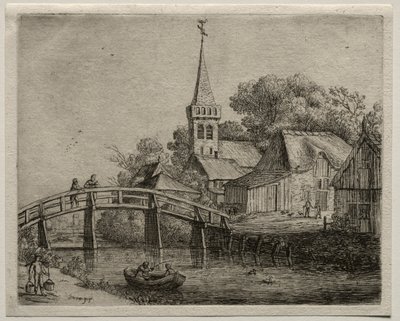 Die Holzbrücke von Jan van Goyen