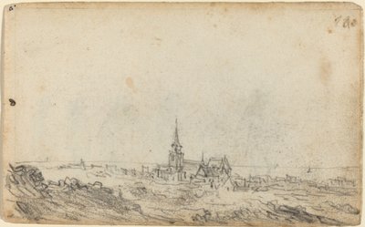 Ansicht von Scheveningen [recto] von Jan van Goyen