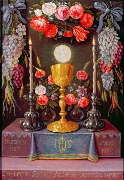 Die Eucharistie von Jan van Kessel the Elder