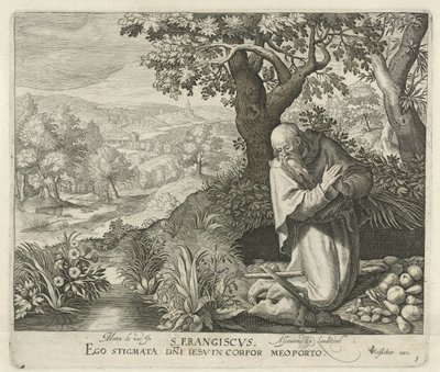 Heiliger Franziskus von Jan van Londerseel
