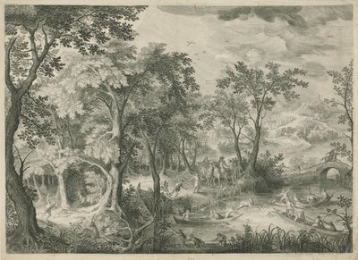 Hirschjagd von Jan van Londerseel