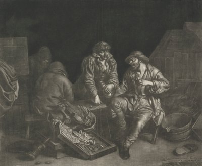 Tric-Trac-Spieler von Jan van Somer