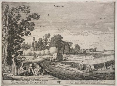 Die zwölf Monate: August von Jan van de Velde II