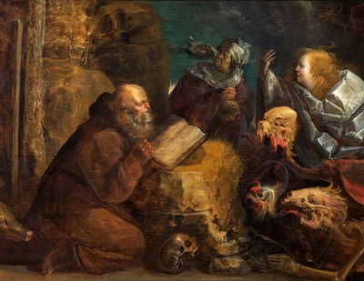 Die Versuchung des Hl. Antonius von Jan van de Venne