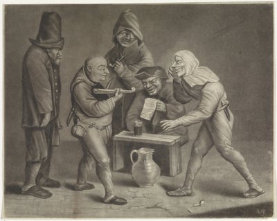 Fünf Narren von Jan van der Bruggen
