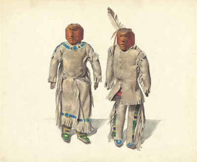 Cree-Indianerpuppen von Jane Iverson