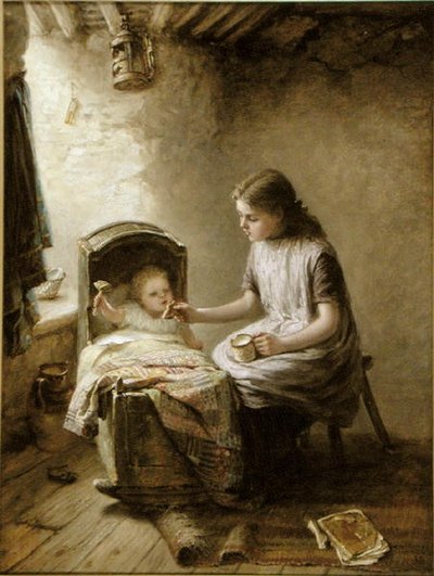 Teestunde von Jane Maria Bowkett