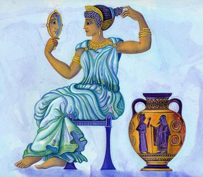 Antike griechische Frau von Jane Tattersfield
