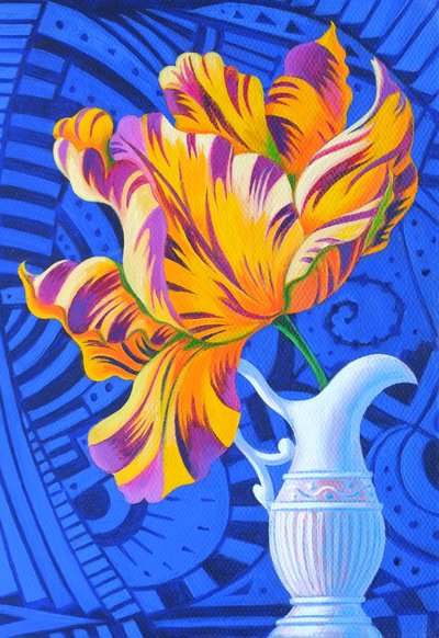 Tulpe, 2014 von Jane Tattersfield