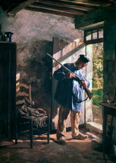 Vor der Jagd, 1883 von Janez Šubic
