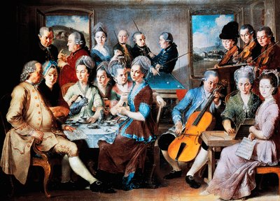 Familie Remy von Januarius Zick