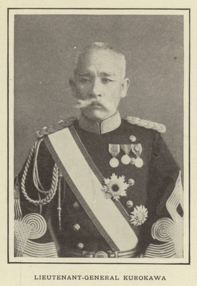 Generalleutnant Kurokawa von Japanese Photographer