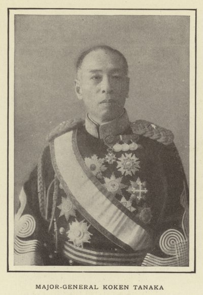 Generalmajor Koken Tanaka von Japanese Photographer