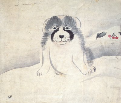Ein Hund von Japanese School