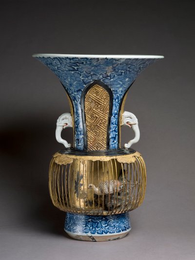 Vogelkäfigvase, ca. 1720 von Japanese School