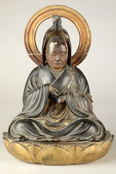 Buddhistischer Abt von Japanese School